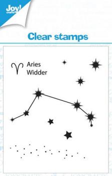 Joy Crafts Clear Stamp Aries Widder #0555