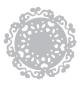 Mobile Preview: SALE Sizzix Thinlits Die Love Silhouette Doily #658912