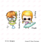Preview: C.C Designs Clear Stamp Set Hang #0097