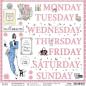 Mobile Preview: SALE Ciao Bella Scrapbooking Paper Sheet Floral Week #CBS037 SET