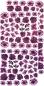 Preview: Craft O Clock Basic Flowers Set 4 Purple Fuchsia