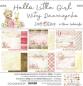 Preview: Craft O Clock 12x12 Paper Pad Hello Little Girl
