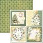 Preview: Ciao Bella 12x12 Patterns Pad Sparkling Christmas CBPT069
