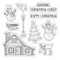 Preview: Crafters Companions Clear Stamp Set Home for the Holiday