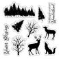 Preview: Crafters Companions Clear Stamp Set Woodland Winter