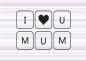 Preview: Dovecraft Clear Stamp - Heart Mum