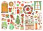 Preview: DFLDC83 Stamperia Die Cuts All Around Christmas