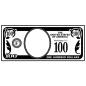 Preview: Darice Embossing Folder Money #1219-123