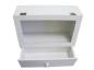 Preview: Display Case With Storage Drawer White