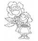 Mobile Preview: SALE Eline´s Flowergirlz Clear Stamp Rose #ECO123