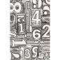 Preview: Tim Holtz Embossing Folder Numbered #665753