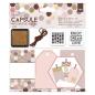 Preview: Gift Tags & Stamps Set (16pcs) Capsule Geometric Mocha