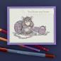 Preview: House Mouse Designs Cling Stamp Knit One RSC-020