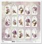 Mobile Preview: ITD Collection 12x12 Paper Pad Flower Post Violet #44