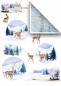 Preview: ITD Collection A4 Paper Pack Winter Animals