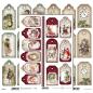 Preview: ITD Collection A4 Paper SET Christmas Tags