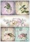 Preview: ITD Collection A4 Rice Paper Creative Set Beautiful Flowers