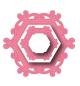 Preview: Joy!Crafts Stanzschablone Mery's Hexagon #6002/0658