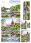 Preview: La Pashe Trinitage Card 3D Sheet Carp and Pagoda