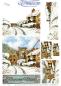 Preview: La Pashe Trinitage Card 3D Sheet Winter Abbey