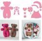 Preview: Marianne Design Collectables SET Bear and Bear Accessoirs COL1376/1377