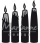 Preview: MD Craftables Advent Candle (Adventskerzen) Set CR1425