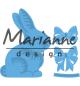 Preview: Marianne Design Creatables Easter Bunny with Bow #LR0519