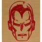 Preview: Marvel Comic Rubber Stamp Ironman Mask #MVL0008