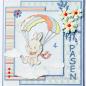 Preview: NCCS041 Nellie Snellen Clear Stamp Parachuting Bunny