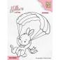 Preview: NCCS041 Nellie Snellen Clear Stamp Parachuting Bunny