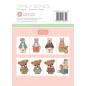 Preview: The Paper Tree A6 Toppers Papa & Baby Bear #1188