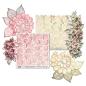Mobile Preview: Paper Design Margaret 12x12 Paper SET Roses & Leaves