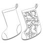 Preview: Penny Black Creative Dies Christmas Stockings