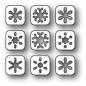Preview: Poppystamps Stanze Snowflake Tabs