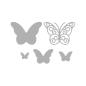 Preview: Rayher Hobby Stanzschablone Whimsical Butterflies
