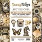 Preview: ScrapBoys Art Decoria 6x6 Inch Pop Up Paper Pad