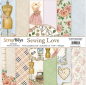 Preview: ScrapBoys 6x6 Paper Pack Sewing Love