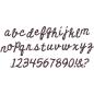 Preview: Sizzix BigZ XL Stanze Alphabet Cutout Script #662709