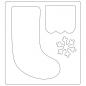 Mobile Preview: SALE Sizzix Bigz Die Christmas Stocking #661297