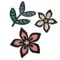 Preview: SALE Sizzix Thinlits 3PK Dies Intricate African Florals #660498