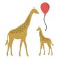 Preview: SALE Sizzix Thinlits Die Set 5PK Giraffes  #662513