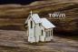 Preview: SnipArt Chipboard Little Town 3D Mini Church #13