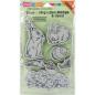 Preview: Stampendous Cling Rubber Stamp Backyard Bunnies
