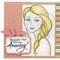 Preview: Stampendous Fran's Cling Stamp Beautiful Braid
