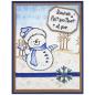Preview: Stampendous Set Smiling Snowman #CLD06
