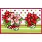 Preview: Stampendous Set Wrapped Poinsettia #CLD11