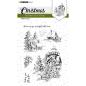 Preview: Studio Light Clear Stamp Christmas Winter Houses Essential #244