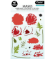 Preview: Studio Light Essential Mask Stencil Poppy Flowers #196