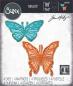 Preview: Thinlits Die by Tim Holtz Vault Scribbly Butterfly (4pcs) #666564