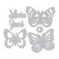 Preview: SALE Thinlits Die Set 6PK w.Textured Impressions Just a Note Butterflies #662753